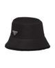 Prada Prada Re-Nylon And Shearling Bucket Hat - 1