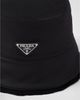 Prada Prada Re-Nylon And Shearling Bucket Hat - 5