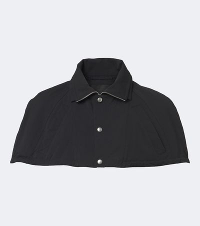Prada Prada Re-Nylon cropped cape