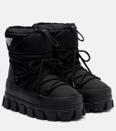Prada Prada Re-Nylon gabardine snow boots