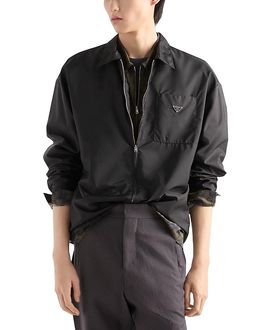 Prada Prada Re-Nylon Zipper Shirt