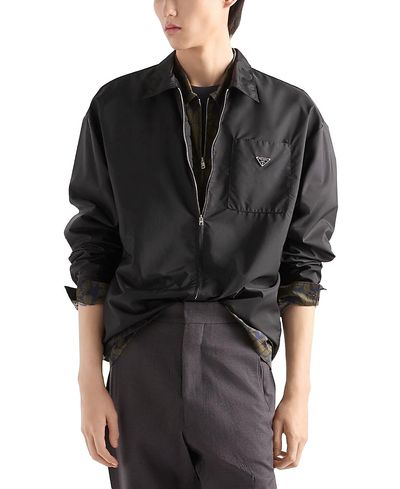Prada Prada Re-Nylon Zipper Shirt