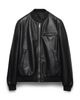 Prada Prada Reversible Nappa Leather Bomber Jacket - 4
