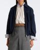Prada Prada Reversible Re-Nylon and jersey blouson jacket - 2