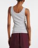 Prada Prada Ribbed-knit cotton tank top - 5