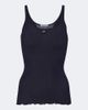 Prada Prada Ribbed-knit silk tank top - 1