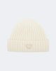 Prada Prada Ribbed-knit virgin wool beanie - 1