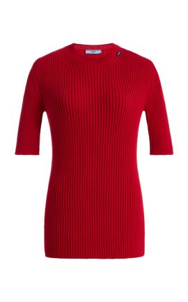 Prada Prada Ribbed Wool Top