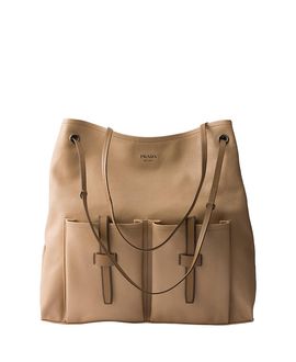 Prada Prada Route Large Leather Bag
