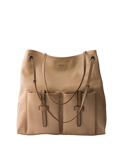 Prada Prada Route Large Leather Bag