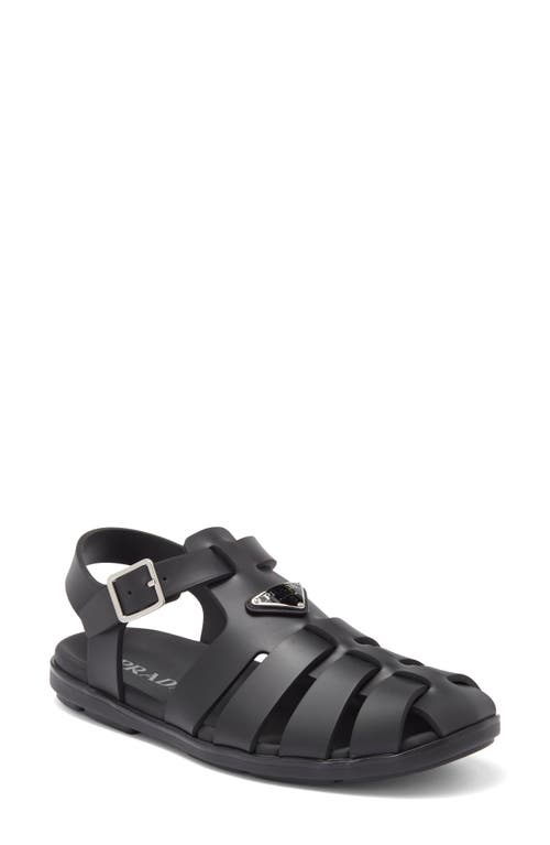 Prada Prada Rubber Fisherman Sandal