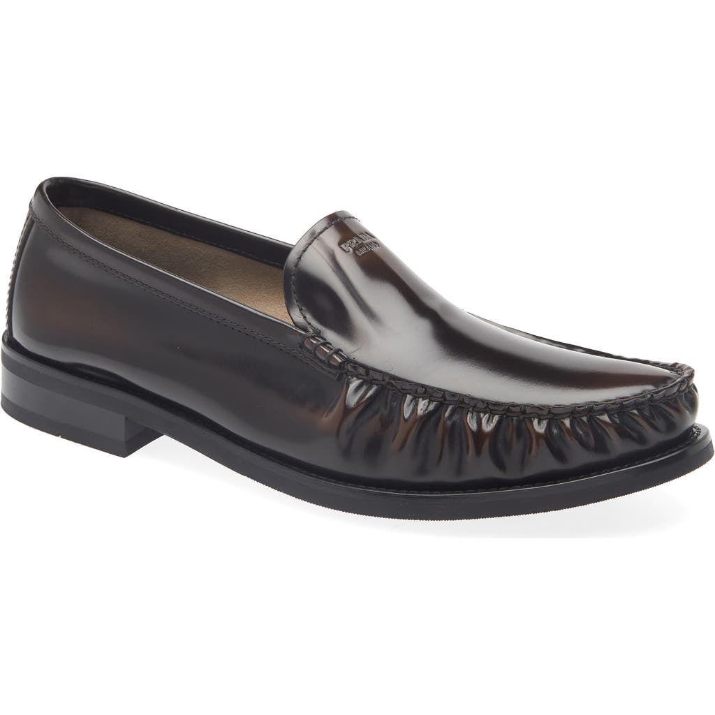 Prada Prada Ruched Apron Toe Loafer