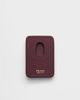 Prada Prada Saffiano Leather Enameled Metal Triangle Logo Card Case - 4