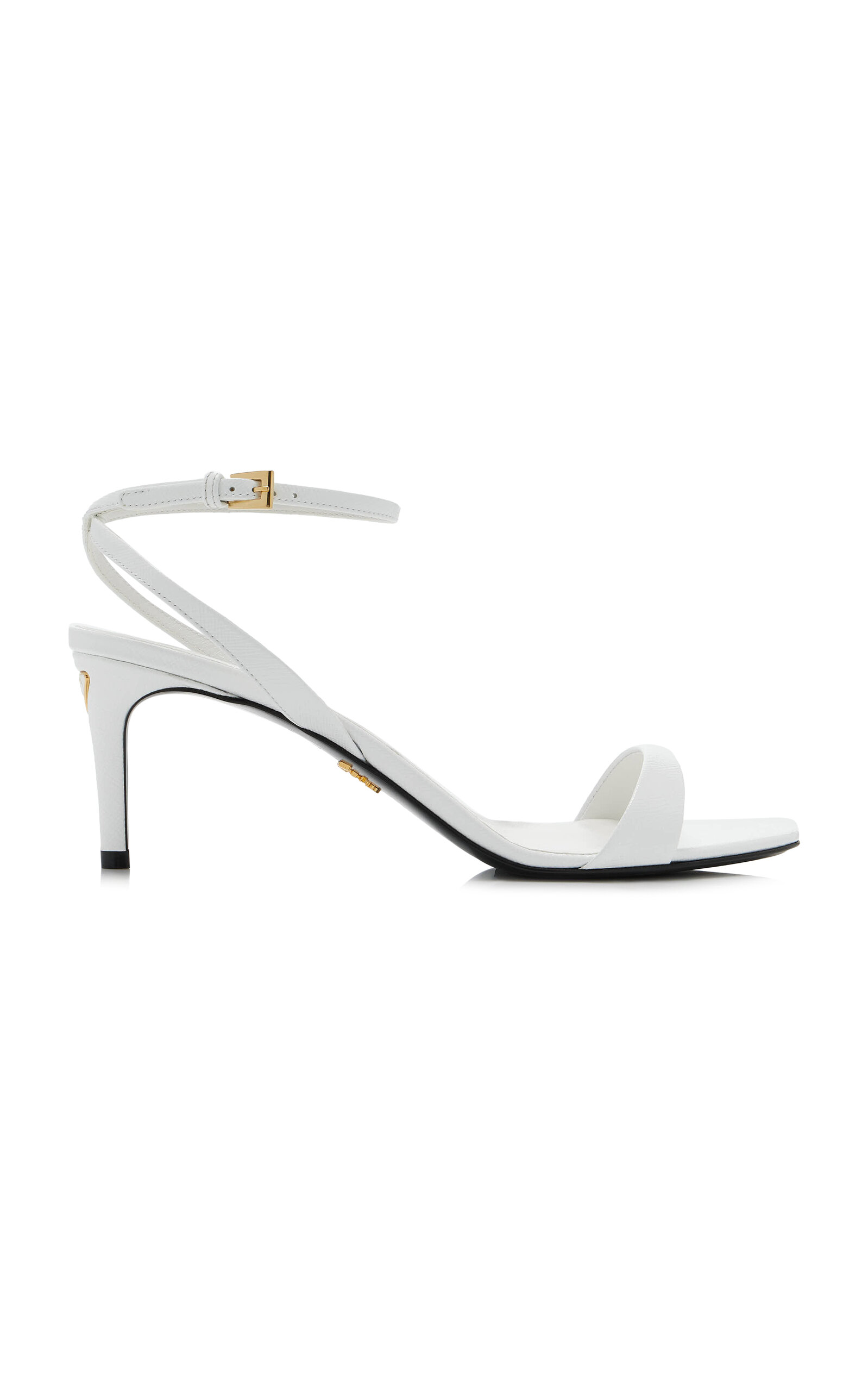 Prada Prada Saffiano Leather Sandals