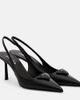 Prada Prada Saffiano leather slingback pumps - 1