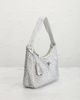 prada Prada Satin Crystal Embellished Re-Edition 2000 Shoulder Bag - 4