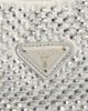prada Prada Satin Crystal Embellished Re-Edition 2000 Shoulder Bag - 6