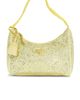 prada Prada Satin Crystal Mini Re-Edition 2000 Shoulder Bag - 1
