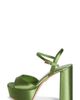 Prada Prada Satin Platform Sandal - 3