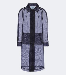Prada Prada Semi-sheer coat
