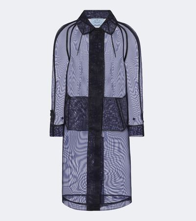 Prada Prada Semi-sheer coat