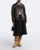 Prada Prada Shearling-lined suede knee-high boots - 2
