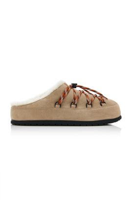 Prada Prada Shearling Mules