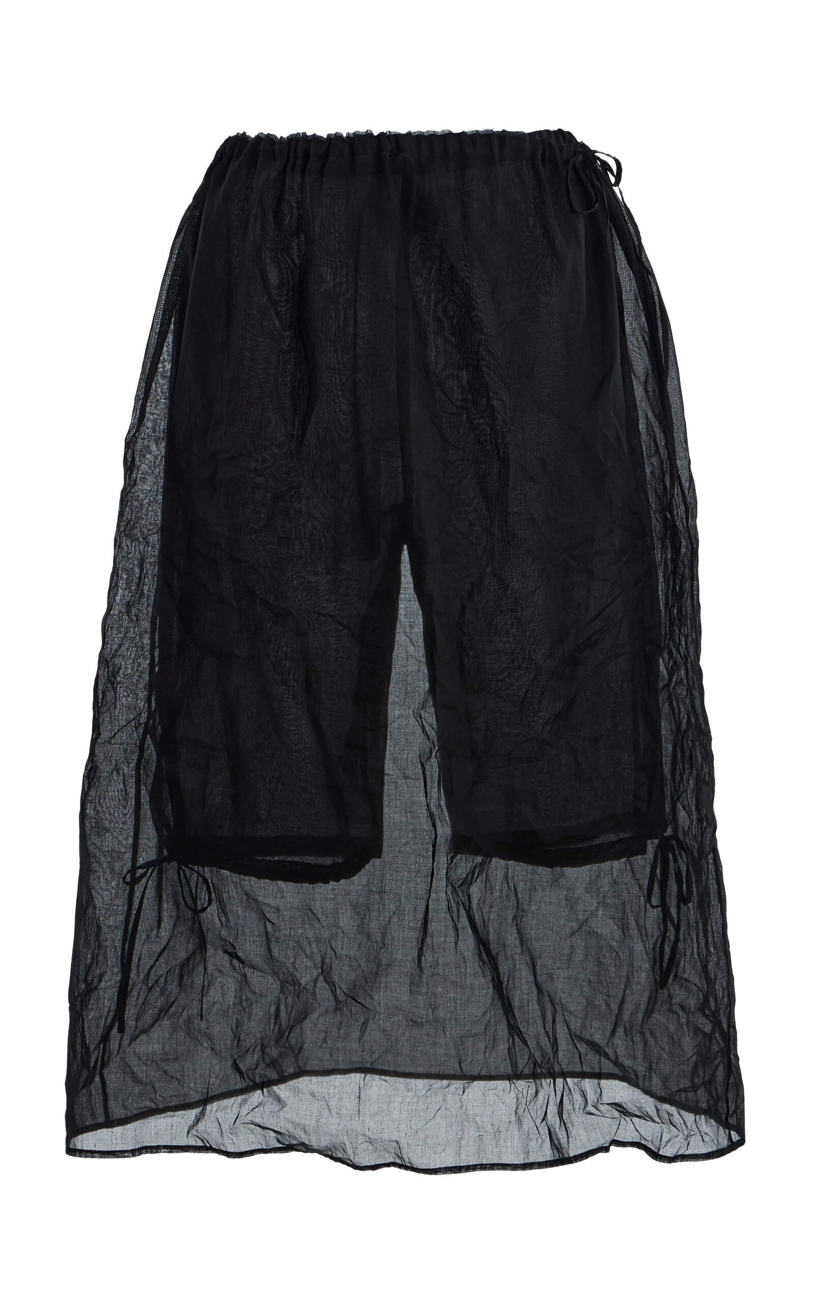 Prada Prada Sheer Organza Skort