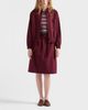 Prada Prada Short Sleeved Striped Cotton Sweater - 3