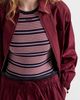 Prada Prada Short Sleeved Striped Cotton Sweater - 4