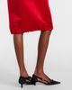 Prada Prada Silk satin midi skirt - 4
