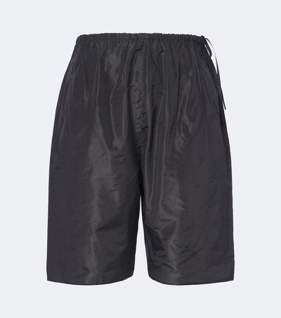 Prada Prada Silk taffeta Bermuda shorts