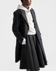 Prada Prada Single-breasted Double Wool Coat - 5