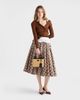 Prada Prada Small Wicker And Canvas Tote Bag - 2