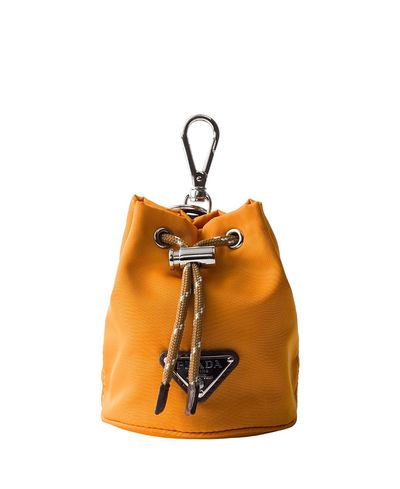 Prada Prada Speedrock Re-Nylon Keychain Charm