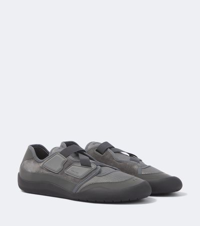 Prada Prada Speedrock suede-trimmed sneakers