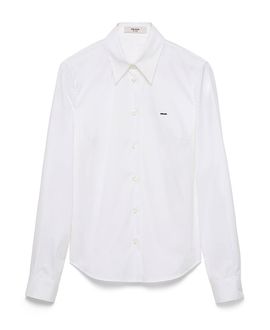 Prada Prada Stretch Poplin Shirt