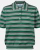 Prada Prada Striped cotton and silk polo shirt - 1