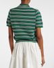 Prada Prada Striped cotton and silk polo shirt - 5