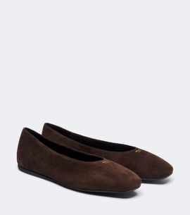 Prada Prada Suede ballet flats