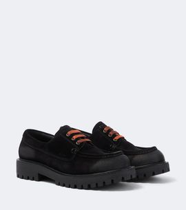 Prada Prada Suede boat shoes