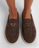 Prada Prada Suede penny loafers - 3