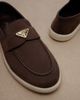 Prada Prada Suede penny loafers - 7