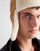 Prada Prada Suede Shearling Trapper Hat - 2