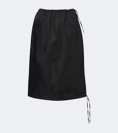 Prada Prada Technical midi skirt