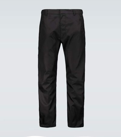 Prada Prada Technical nylon pants