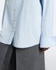 Prada Prada Tie-neck cotton poplin shirt - 4