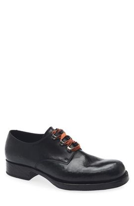 Prada Prada Vitello Hammer 2 Plain Toe Derby