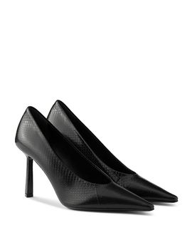 Prada Prada Women's Ayers Leather Pointy Toe Pumps