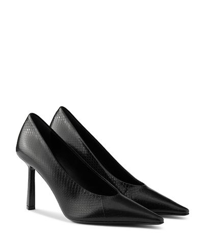 Prada Women's Ayers Leather Pointy Toe Pumps